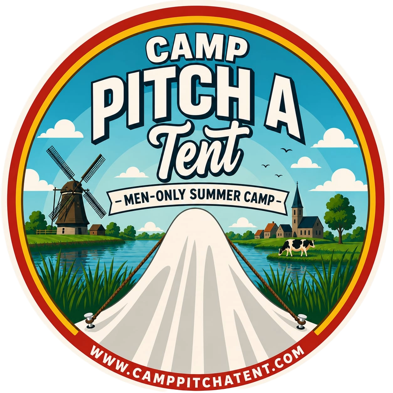 CAMP PITCH A TENT